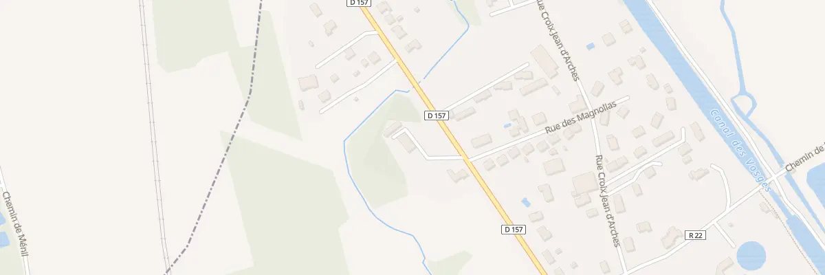 Plan du 209 Rue de Lorraine Thaon à Thaon-les-Vosges