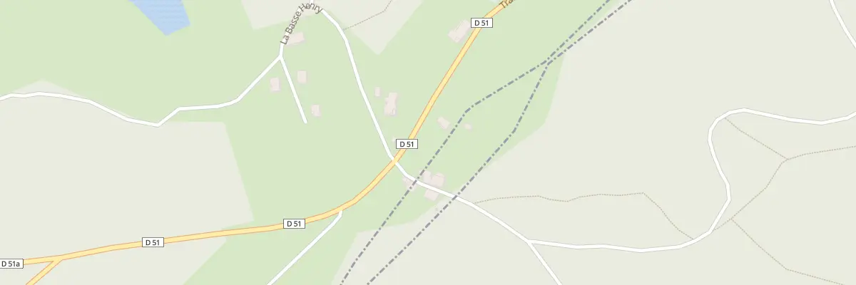 Plan du 601 Cd Tranchee de Bains à Renauvoid