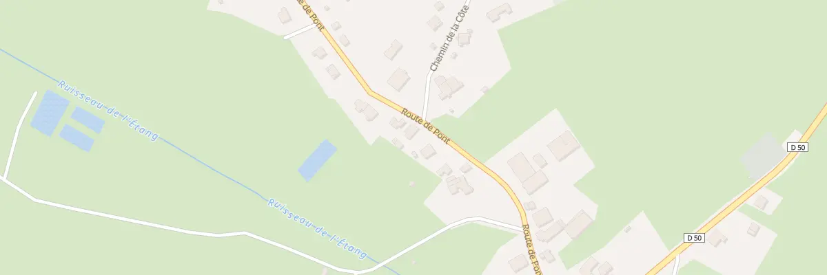 Plan du 17 Rte de Pont à Cubrial
