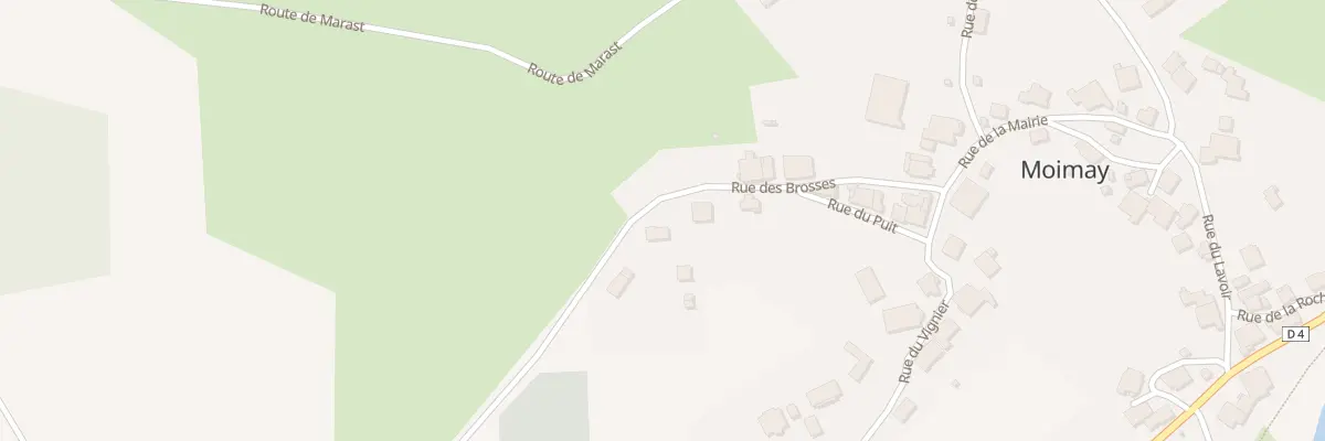 Plan du 17 Rue des Brosses à Moimay