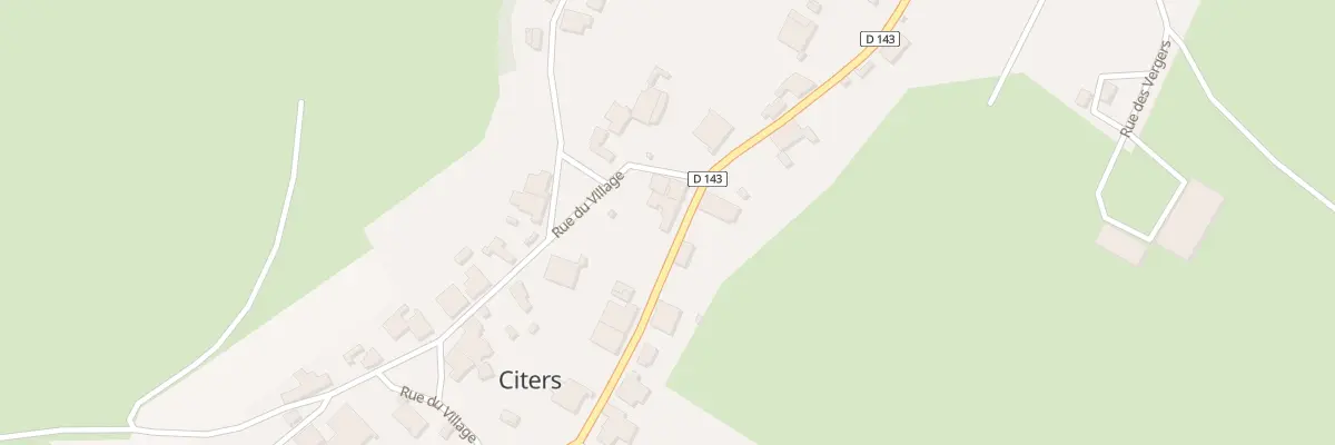 Plan du 2 Rue de la Grande Fontaine à Citers