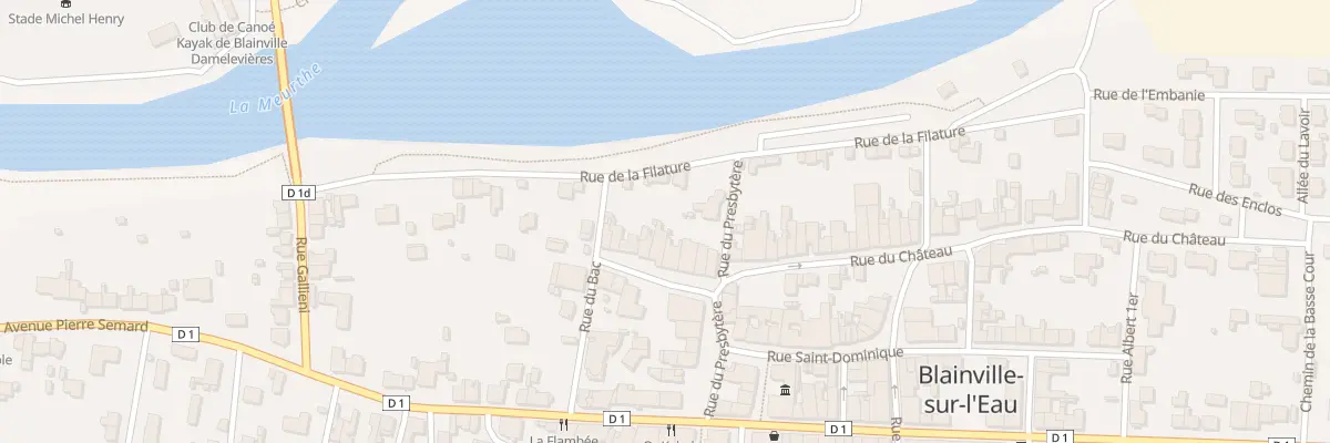 Plan du 50 Rue du Château à Blainville-sur-l’Eau