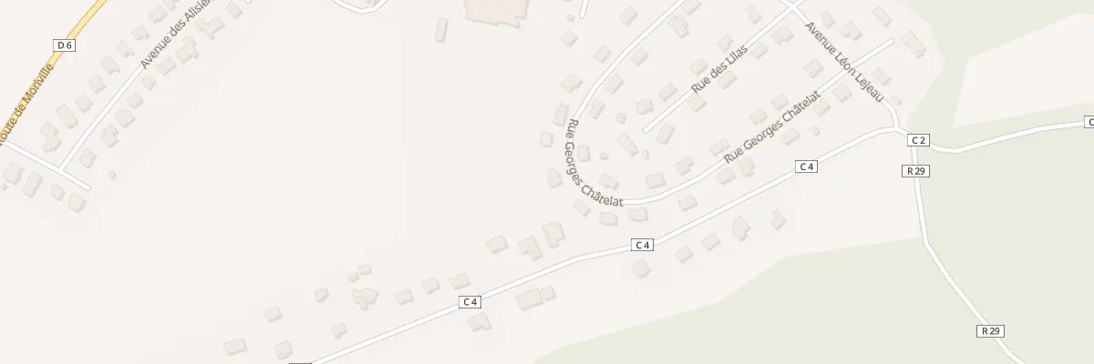 Plan du 16 Rue Géorges Châtelat à Châtel-sur-Moselle