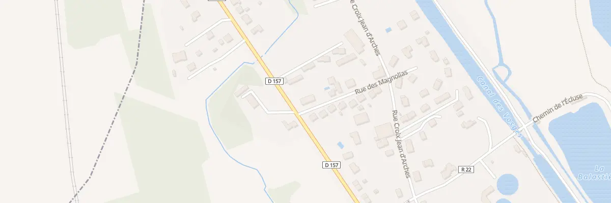 Plan du 260 Rue de Lorraine Thaon à Thaon-les-Vosges