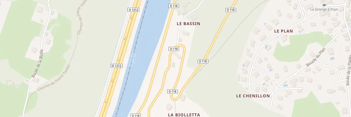 Plan du 5146 La Bioletta à Césarches