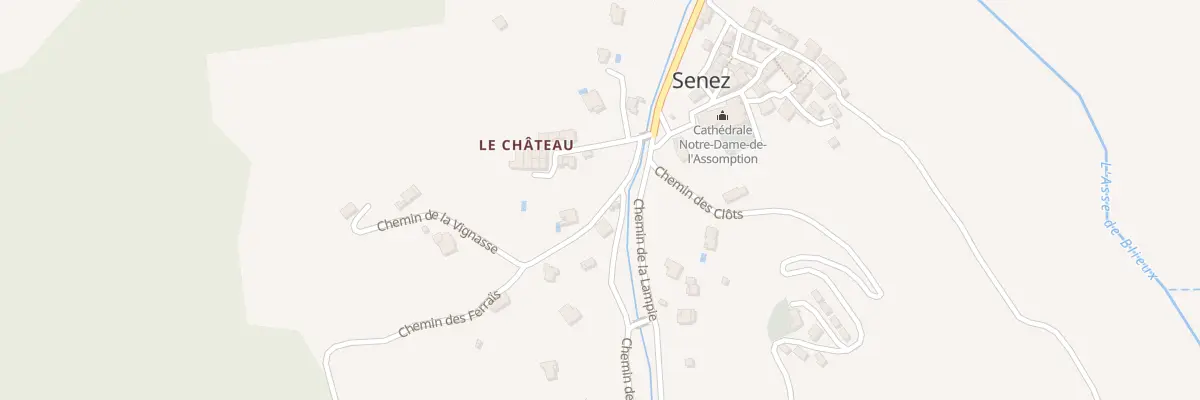 Plan du 7023 Les Ferais à Senez