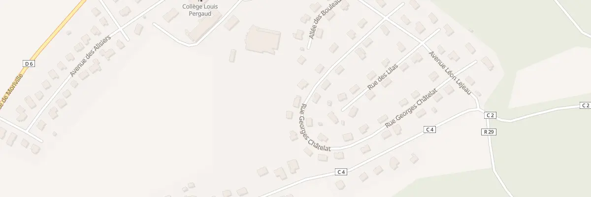 Plan du 12 Rue Géorges Châtelat à Châtel-sur-Moselle