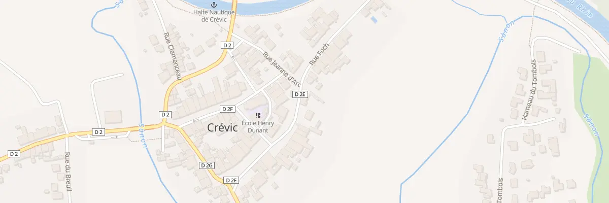 Plan du 20 Rue Foch à Crévic