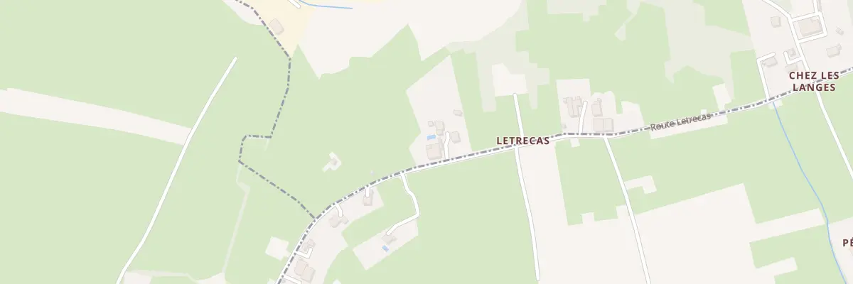 Plan du 872 Rte Letrecas à La Tour