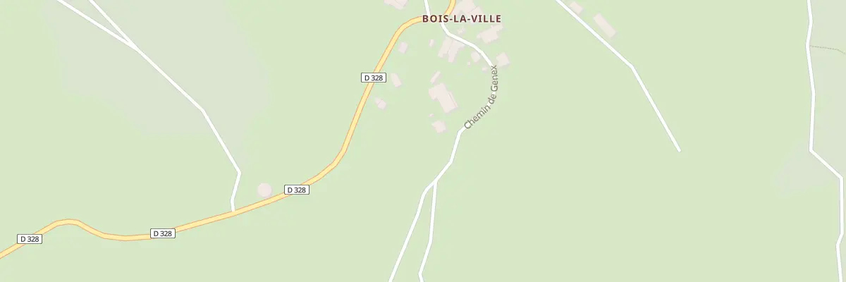 Plan du 2 Che de Genex à Hyèvre-Paroisse