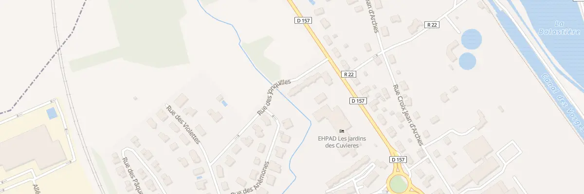 Plan du 205B Rue de Lorraine Thaon à Thaon-les-Vosges