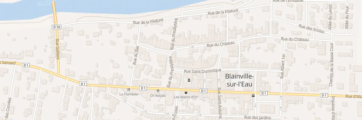 Plan du 38 Rue Saint Dominique à Blainville-sur-l’Eau