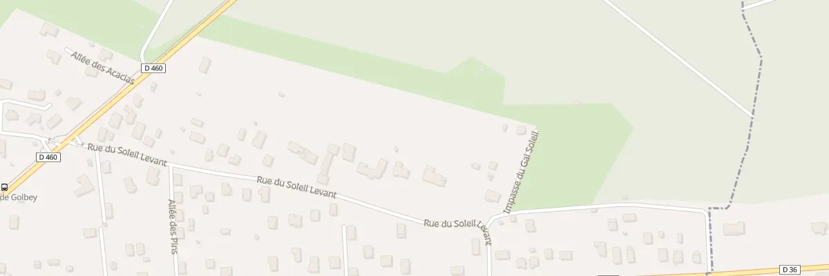 Plan du 31 Rue du Soleil Levant aux Forges