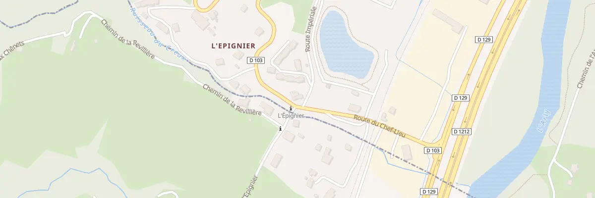 Plan du 5294 L’Epignier à Marthod