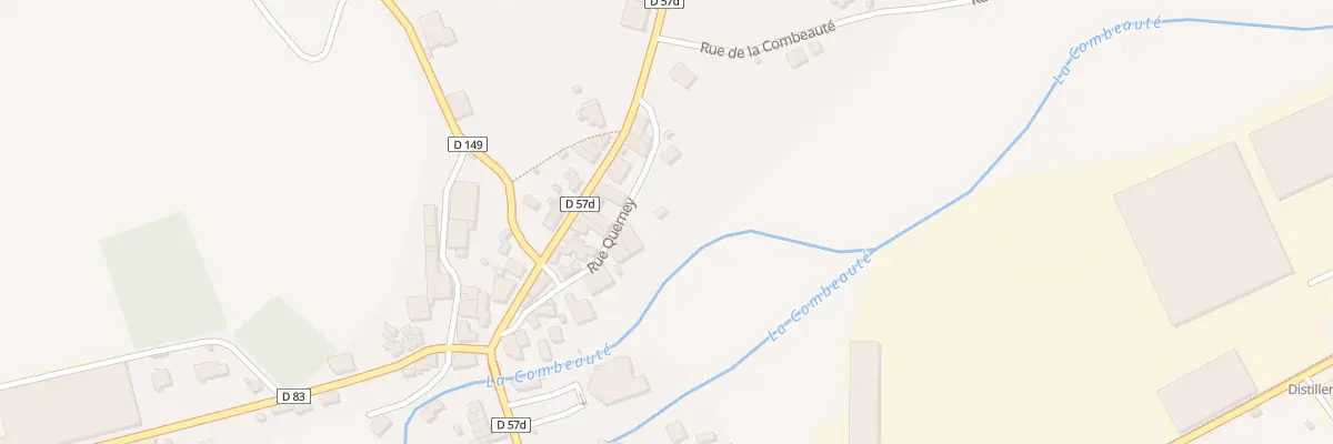 Plan du 10 Rue Querney à Fougerolles-Saint-Valbert