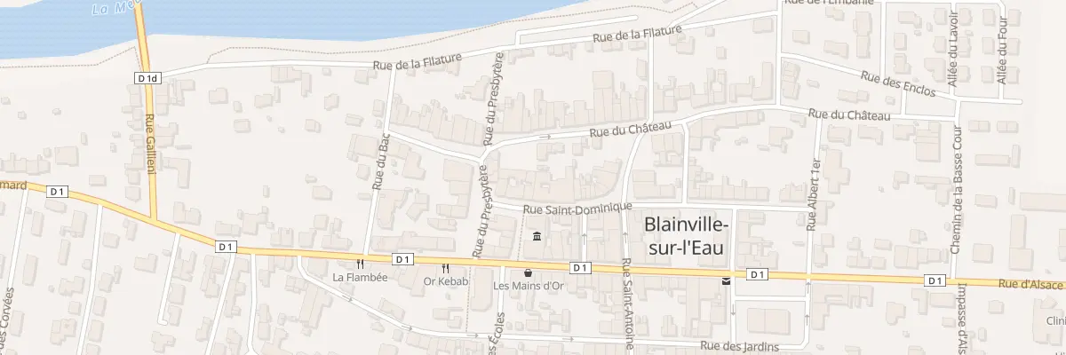 Plan du 36 Rue Saint Dominique à Blainville-sur-l’Eau