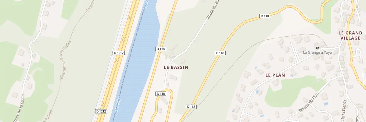 Plan du 5092 L’Envers à Césarches