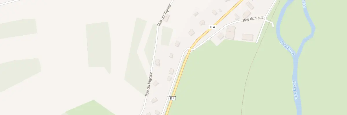 Plan du 4 Rue du Coteau à Moimay