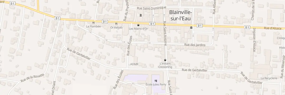 Plan du 37 Rue des Jardins à Blainville-sur-l’Eau