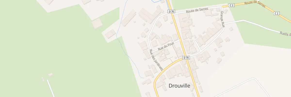 Plan du 21 Rue des Jardinets à Drouville