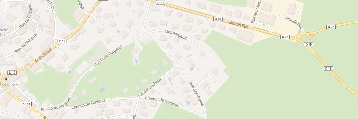 Plan du 3 Rue des Hayers à Vercel-Villedieu-le-Camp