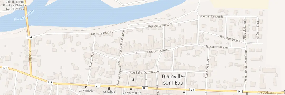 Plan du 26 Rue du Château à Blainville-sur-l’Eau