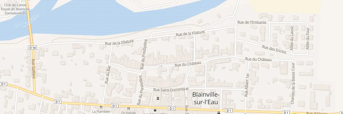 Plan du 24 Rue du Château à Blainville-sur-l’Eau