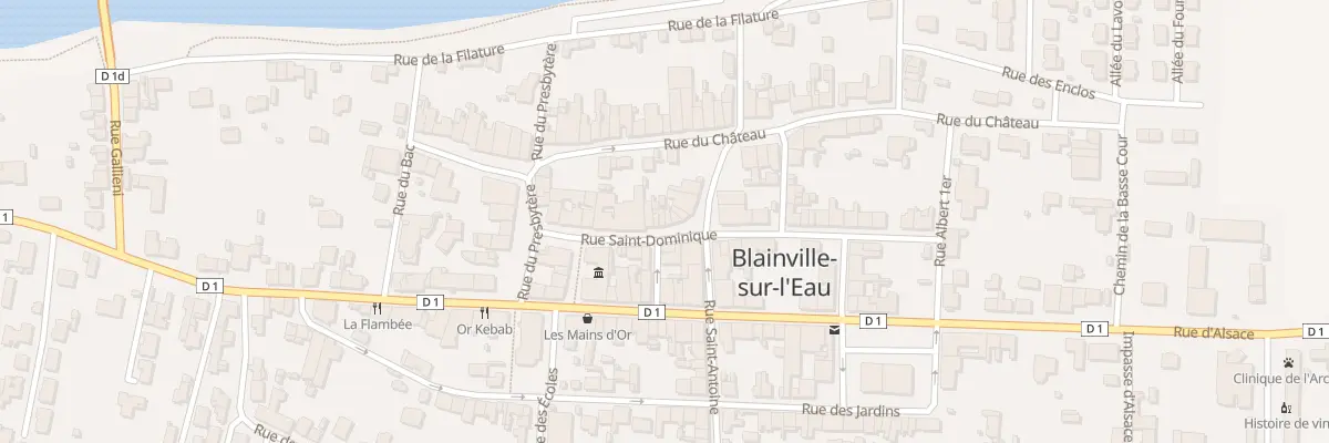 Plan du 28 Rue Saint Dominique à Blainville-sur-l’Eau