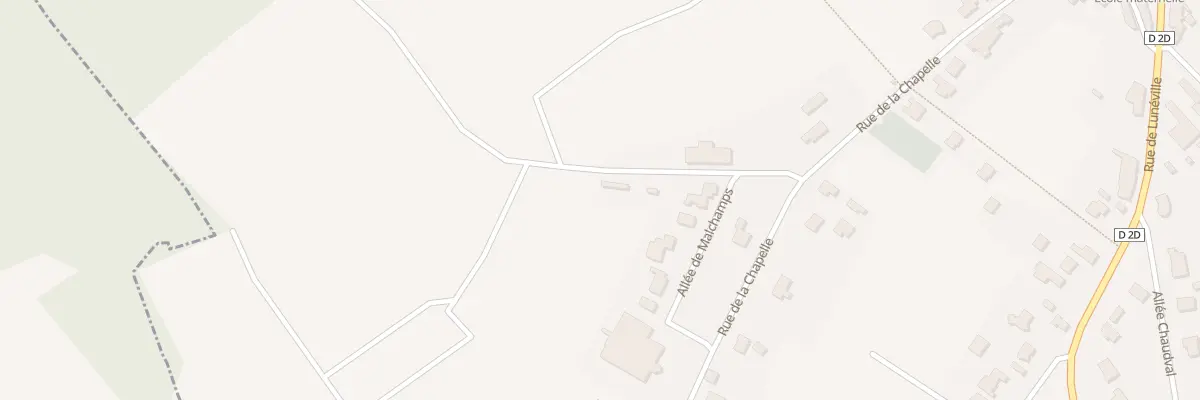 Plan du 10 All Malchamps à Anthelupt