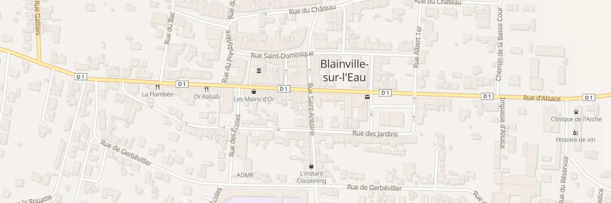 Plan du 21B Rue Saint-antoine à Blainville-sur-l’Eau