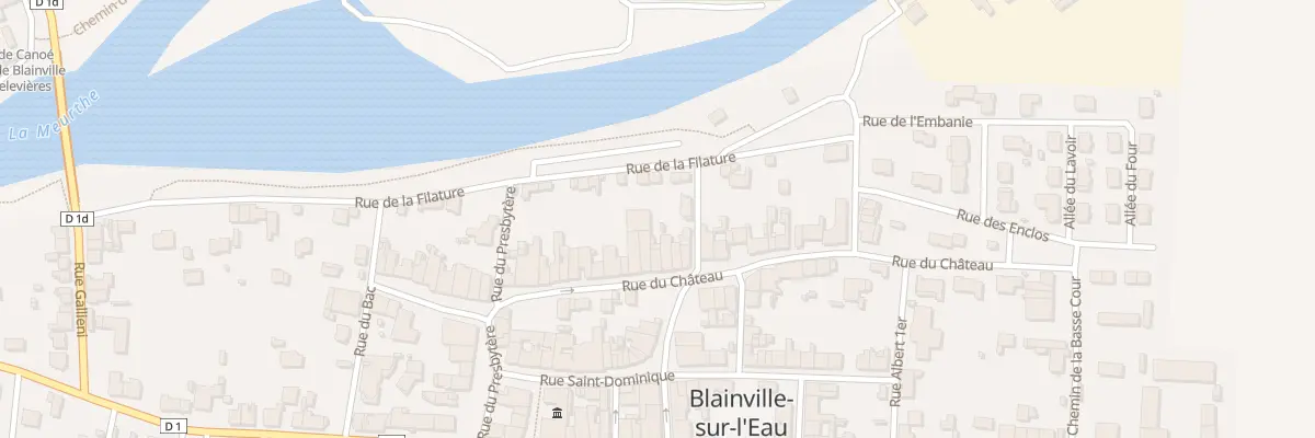 Plan du 18 Rue du Château à Blainville-sur-l’Eau
