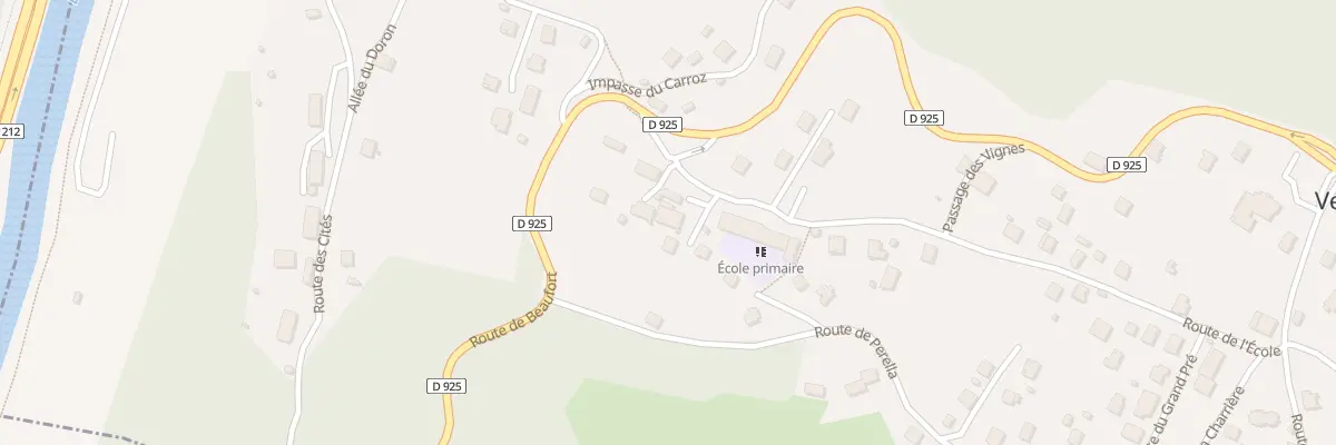 Plan du 5043 Montmelian à Venthon