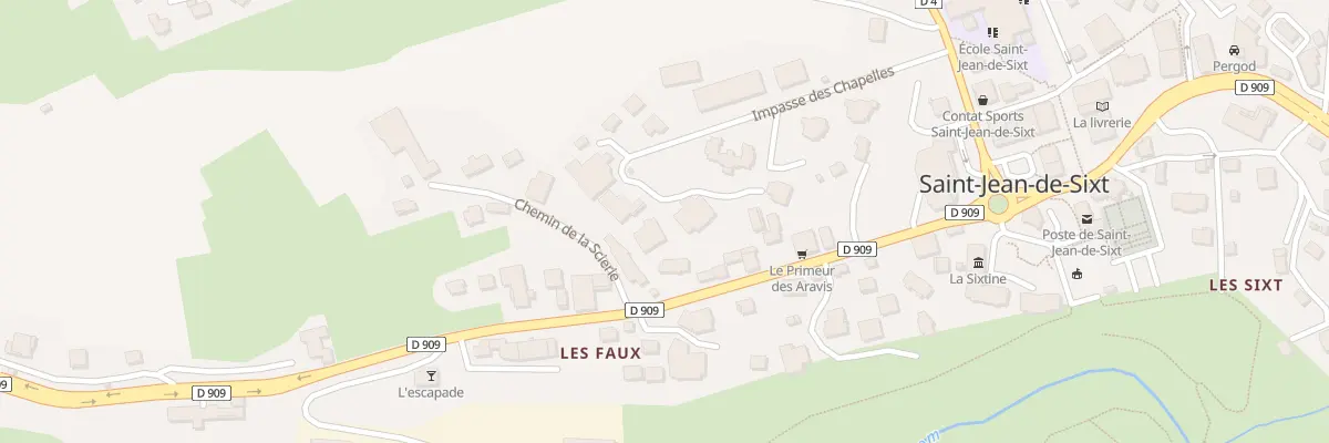 Plan du 306 Imp des Chapelles à Saint-Jean-de-Sixt