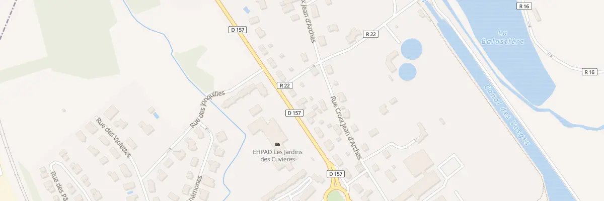 Plan du 234 Rue de Lorraine Thaon à Thaon-les-Vosges