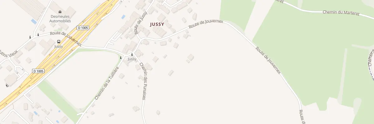 Plan du 270 Rte de Jouvernex à Sciez