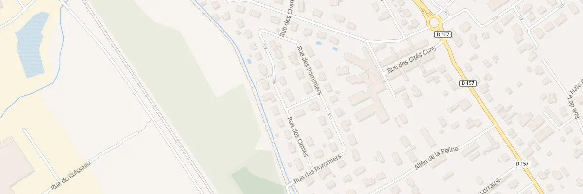 Plan du 7 Rue des Ormes à Thaon-les-Vosges