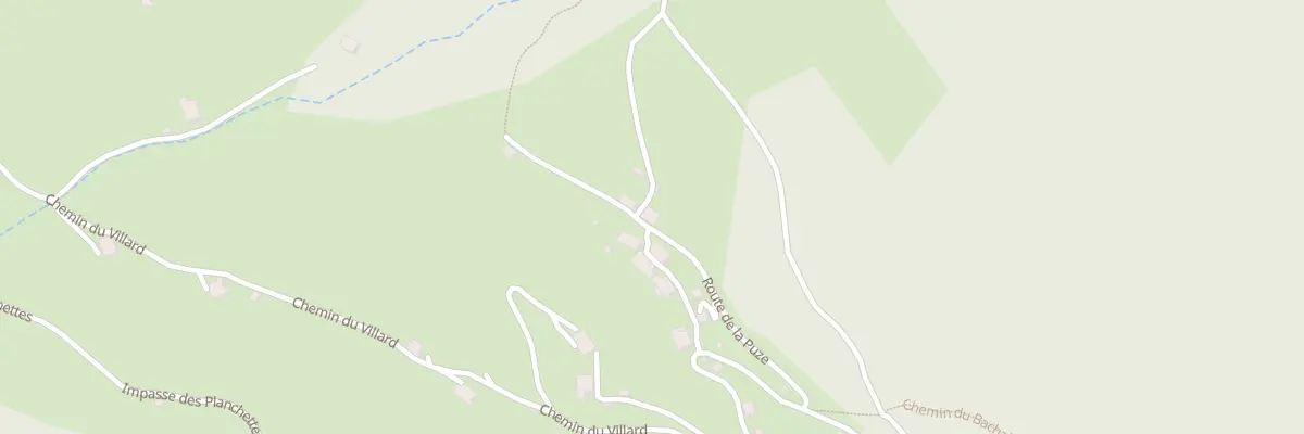 Plan du 2624 Rte de Puze à Glières-Val-de-Borne
