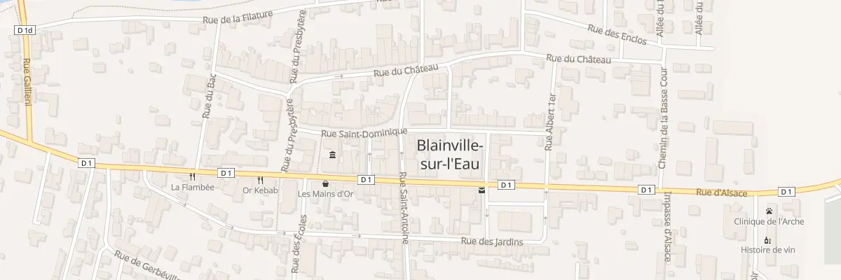 Plan du 7 Rue Saint Dominique à Blainville-sur-l’Eau