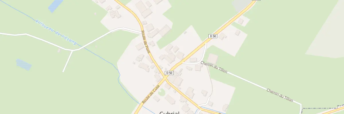 Plan du 3 Rue de l’Egalité à Cubrial