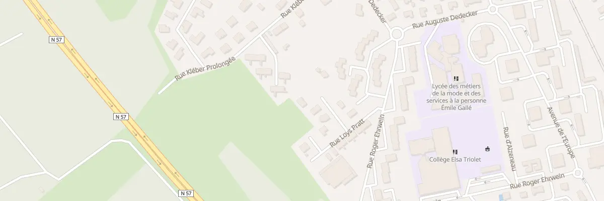 Plan du 7 Rue Sancenelle à Thaon-les-Vosges
