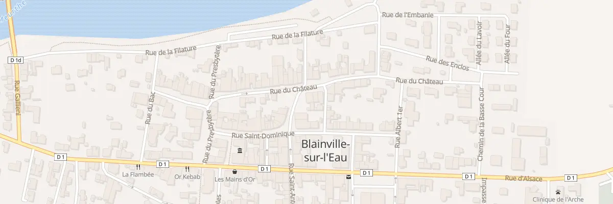 Plan du 17 Rue du Château à Blainville-sur-l’Eau