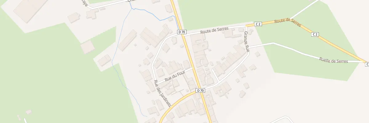 Plan du 83 Rue du Château à Drouville