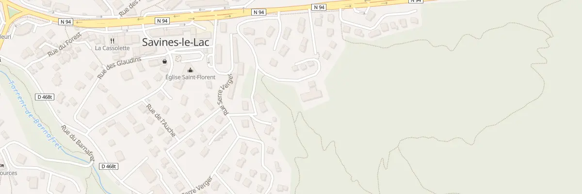 Plan du 5255 Champ du Raoux à Savines-le-Lac