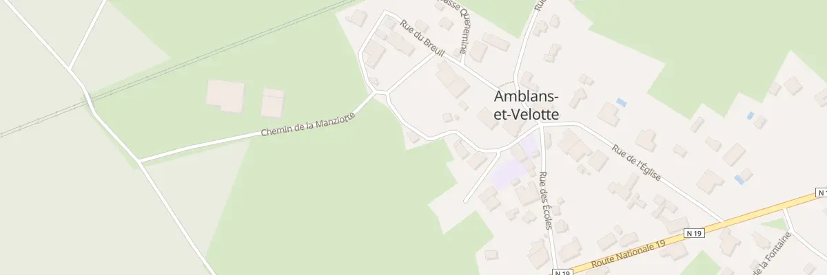 Plan du 5 Rue des Charrais à Amblans-et-Velotte