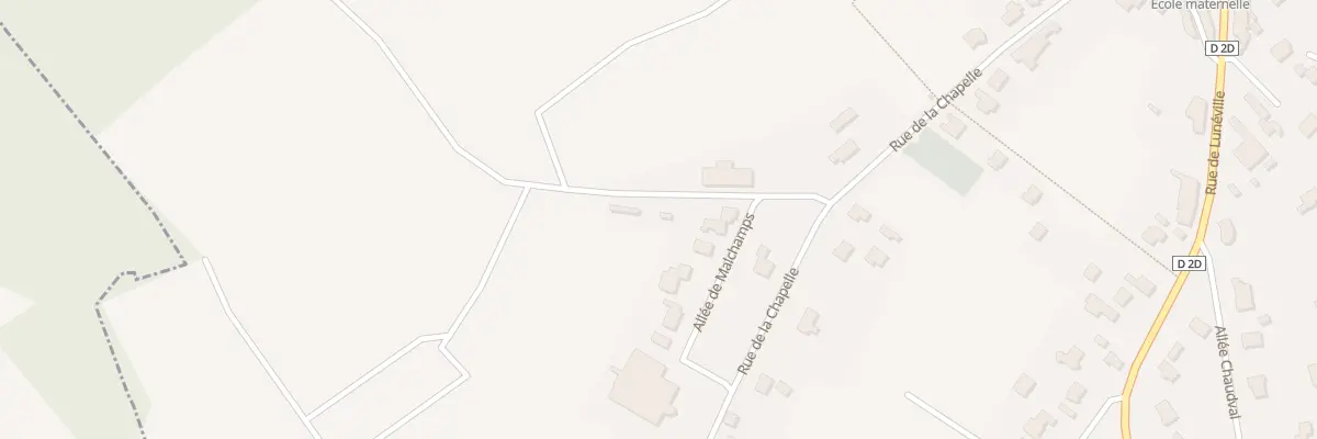 Plan du 8 All Malchamps à Anthelupt