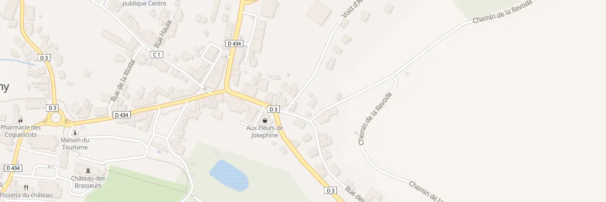 Plan du 1 Rue des Cailloux à Xertigny
