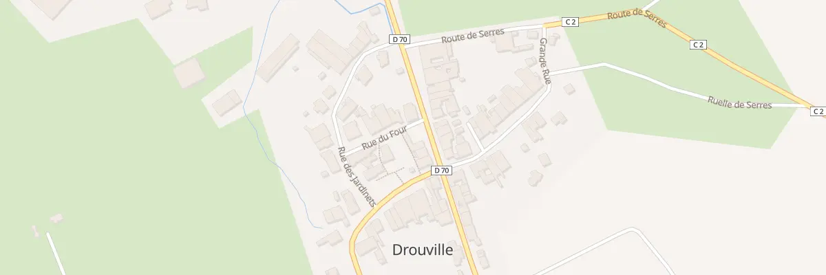 Plan du 2 Rue du Four à Drouville