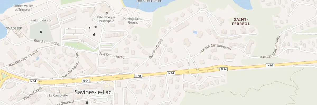 Plan du 6 Rue de l’Ounié à Savines-le-Lac