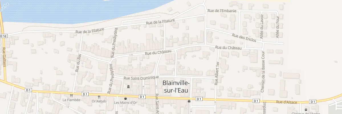 Plan du 15 Rue du Château à Blainville-sur-l’Eau