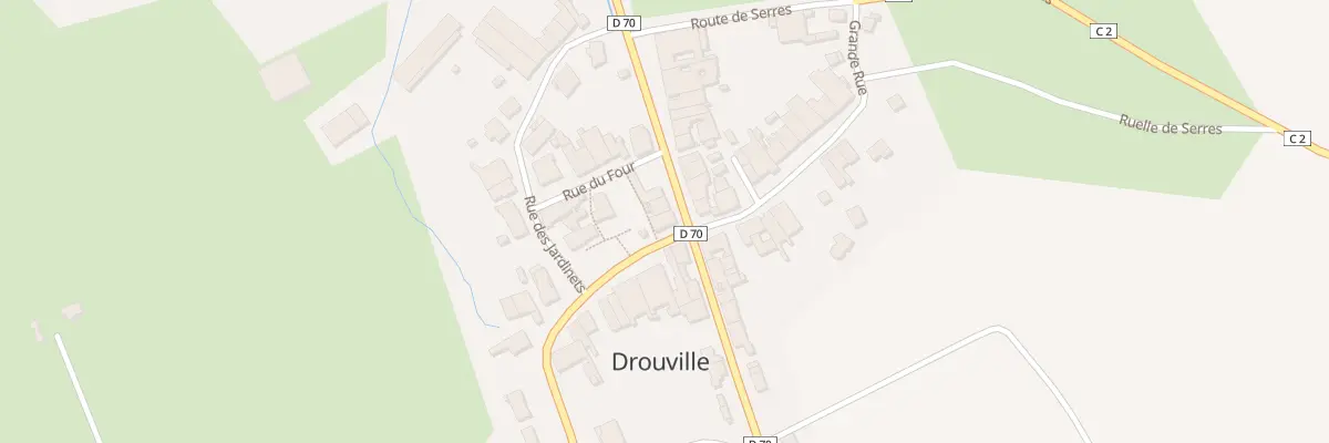 Plan du 13 Rue du Château à Drouville